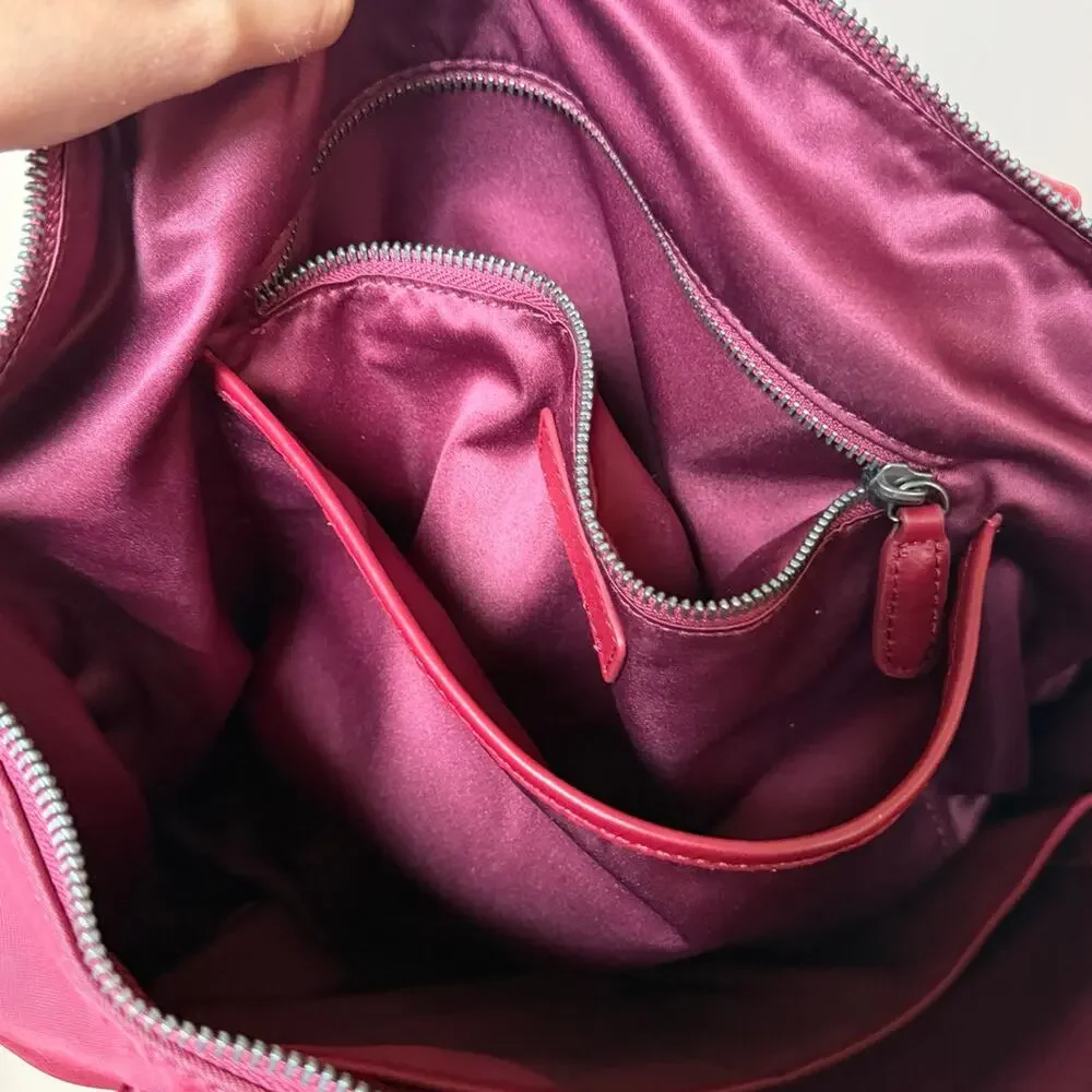 Doris&Jacky Women’s tote bag Wine Red NWOT